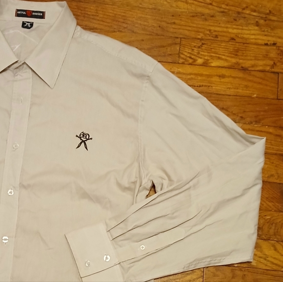 Artful Dodger Men's Embroidered Back Button Down Shirt Size 3XL - Picture 2 of 9